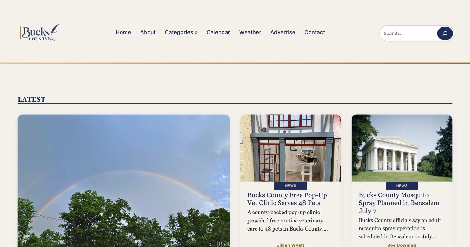 Bucks County Blog